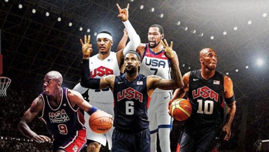 誰是美國男籃隊史最佳？美媒曬5大候選數據：最多球迷力挺杜蘭特