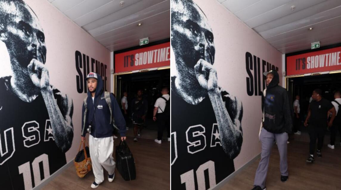 美國男女籃總部入口巨幅壁畫是科比：讓他們安靜+表演時刻到了