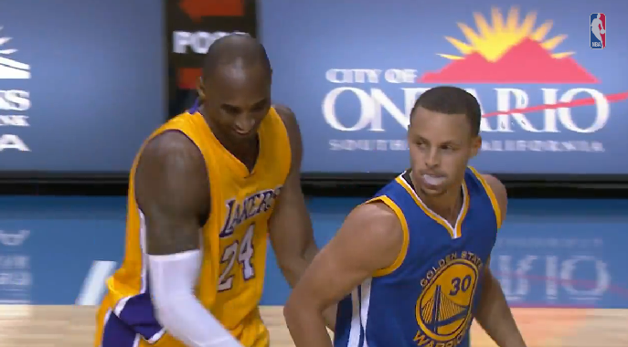 kobe and curry